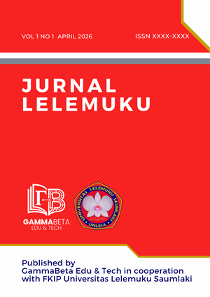 					View Vol. 1 No. 1 (2026): Jurnal Lelemuku
				