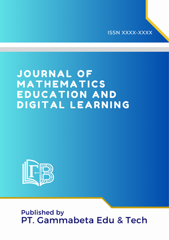 					View Vol. 1 No. 1 (2026): Journal of Mathematics Education and Digital Learning
				