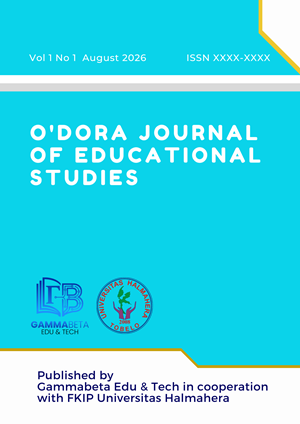 					View Vol. 1 No. 1 (2026): O'dora Journal of Educational Studies
				